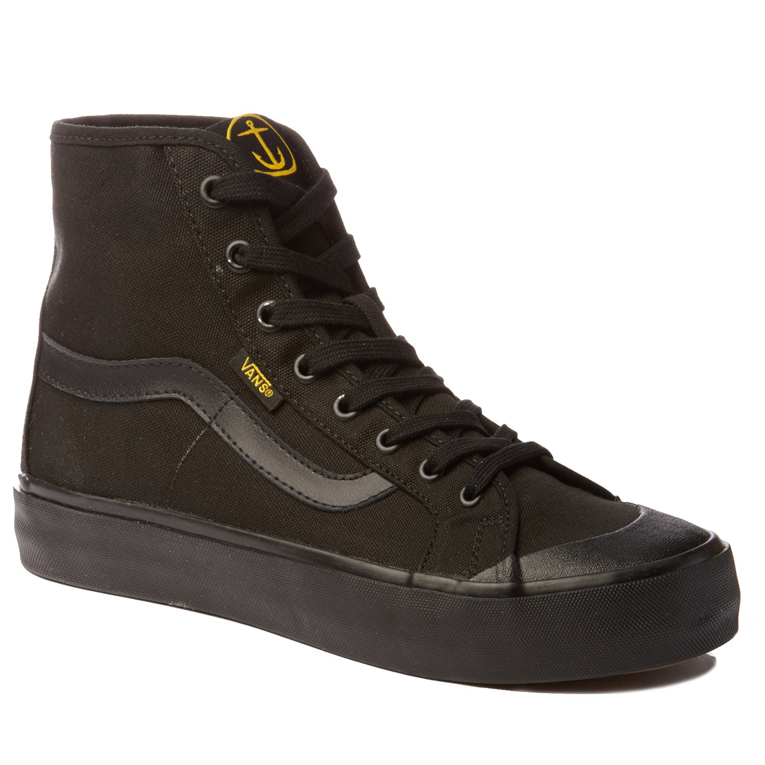 vans black ball hi black vans black ball hi black