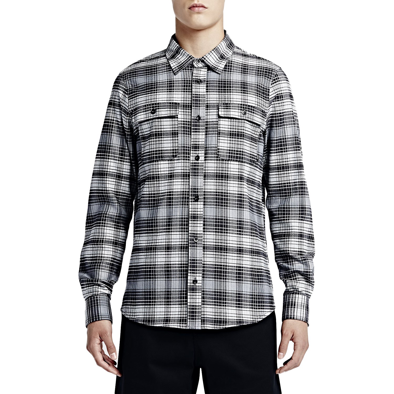 Plaid nike shirt sale