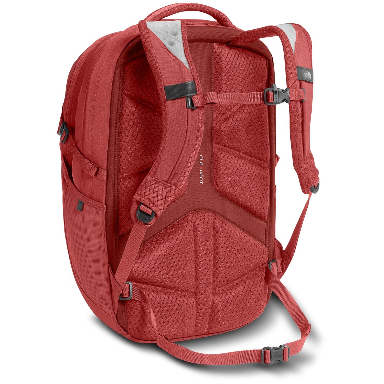 red north face bookbag