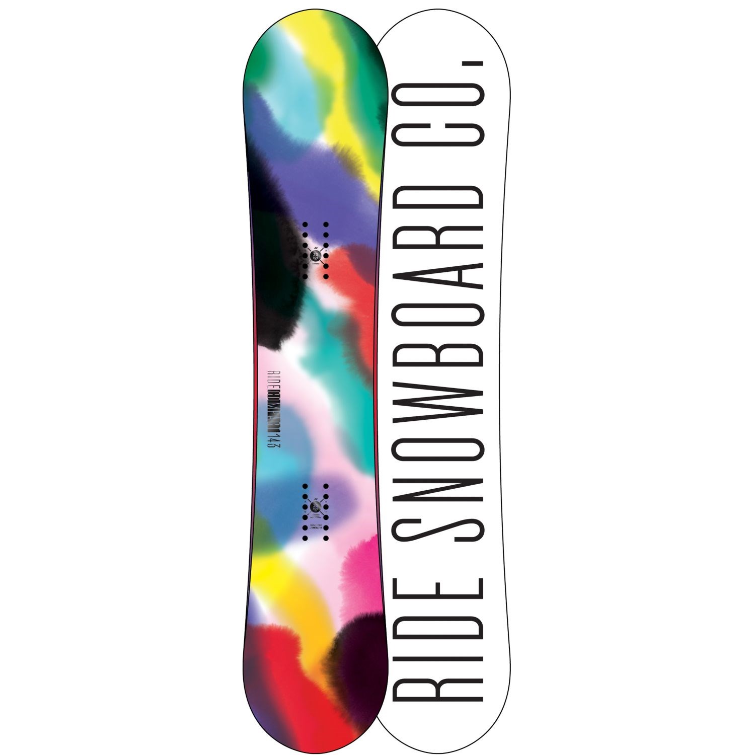 Ride Compact Damen Snowboard Freestyle All Mountain Rocker Board 2019 NEU 
