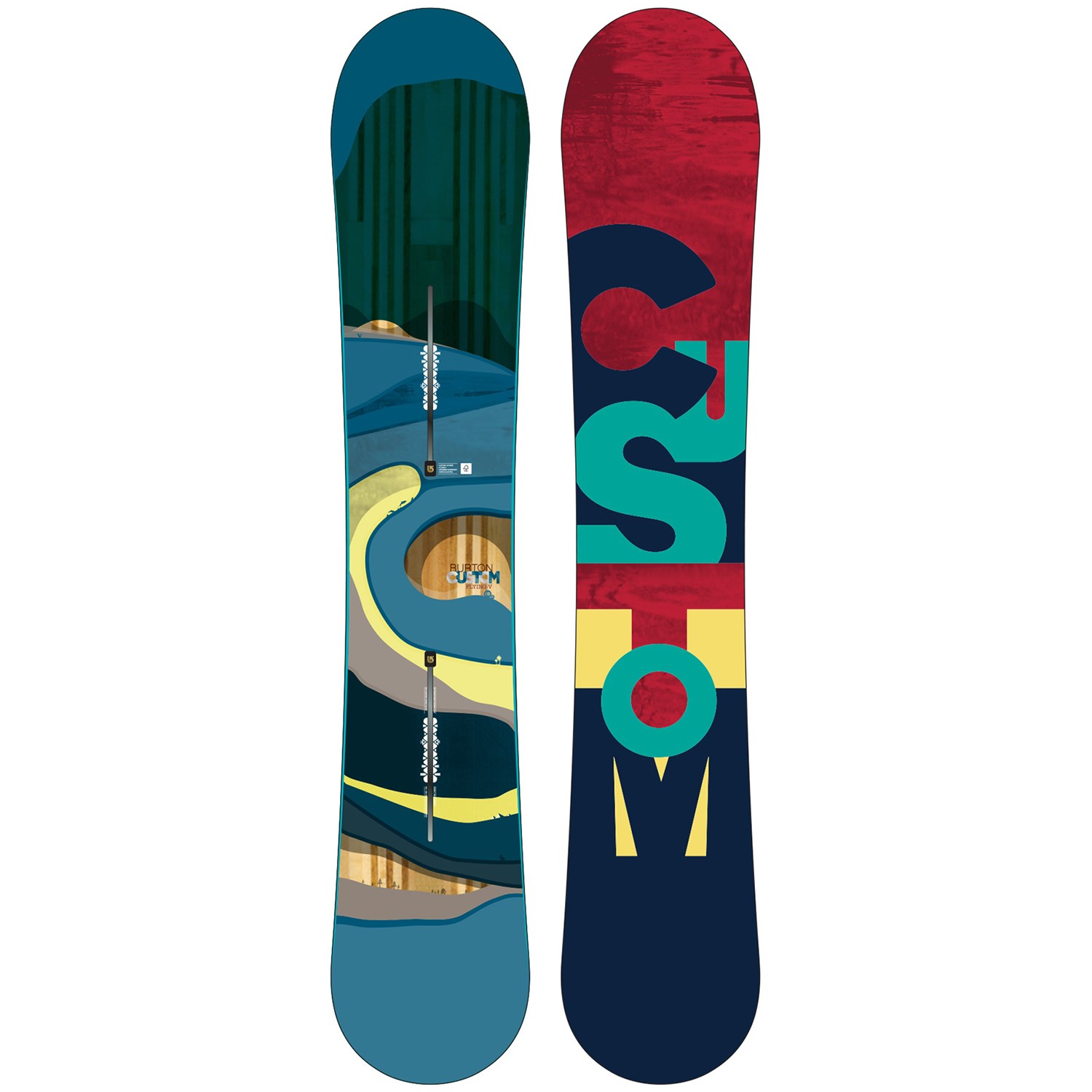 Burton Custom V Snowboard 2016 evo