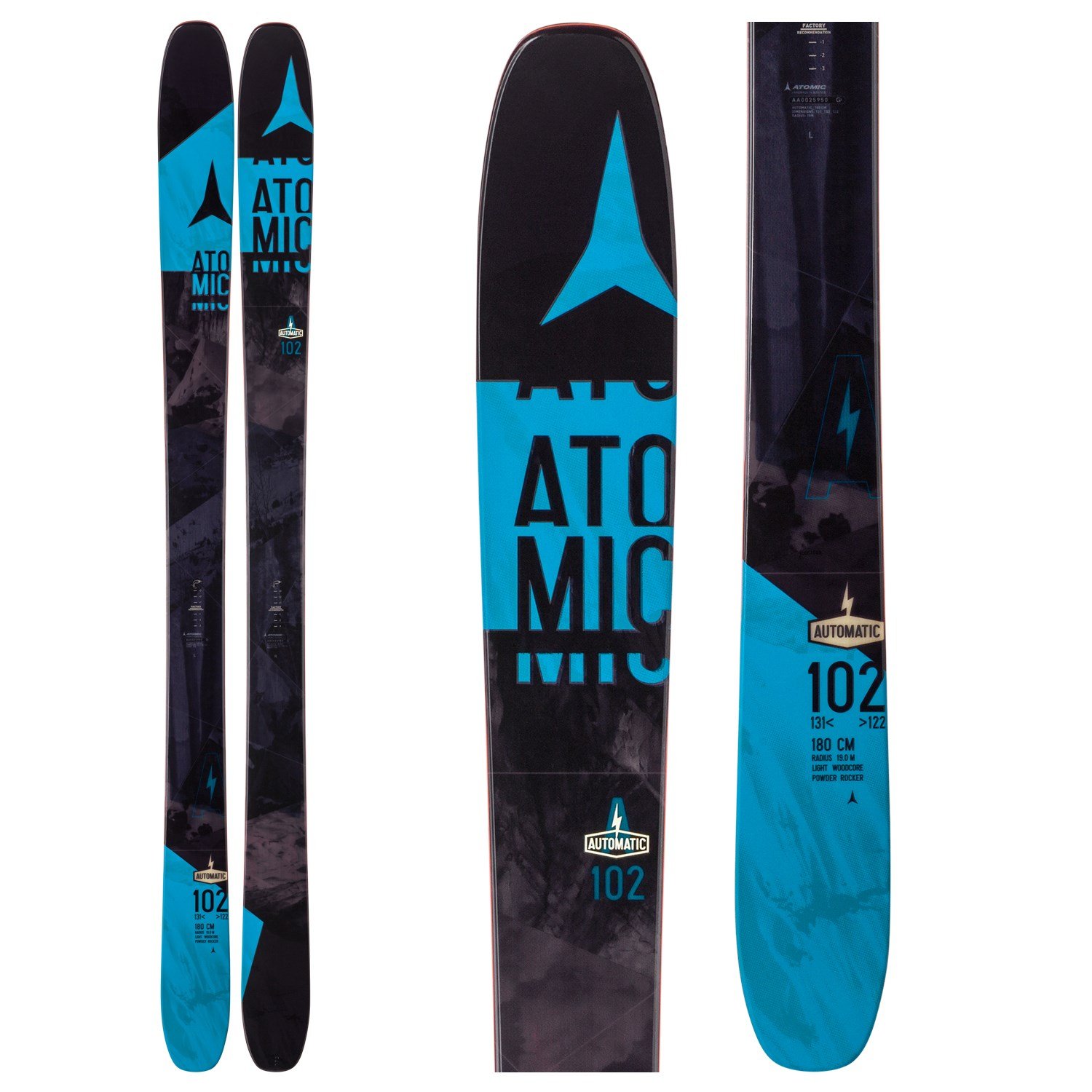 Atomic 102 Skis 2016