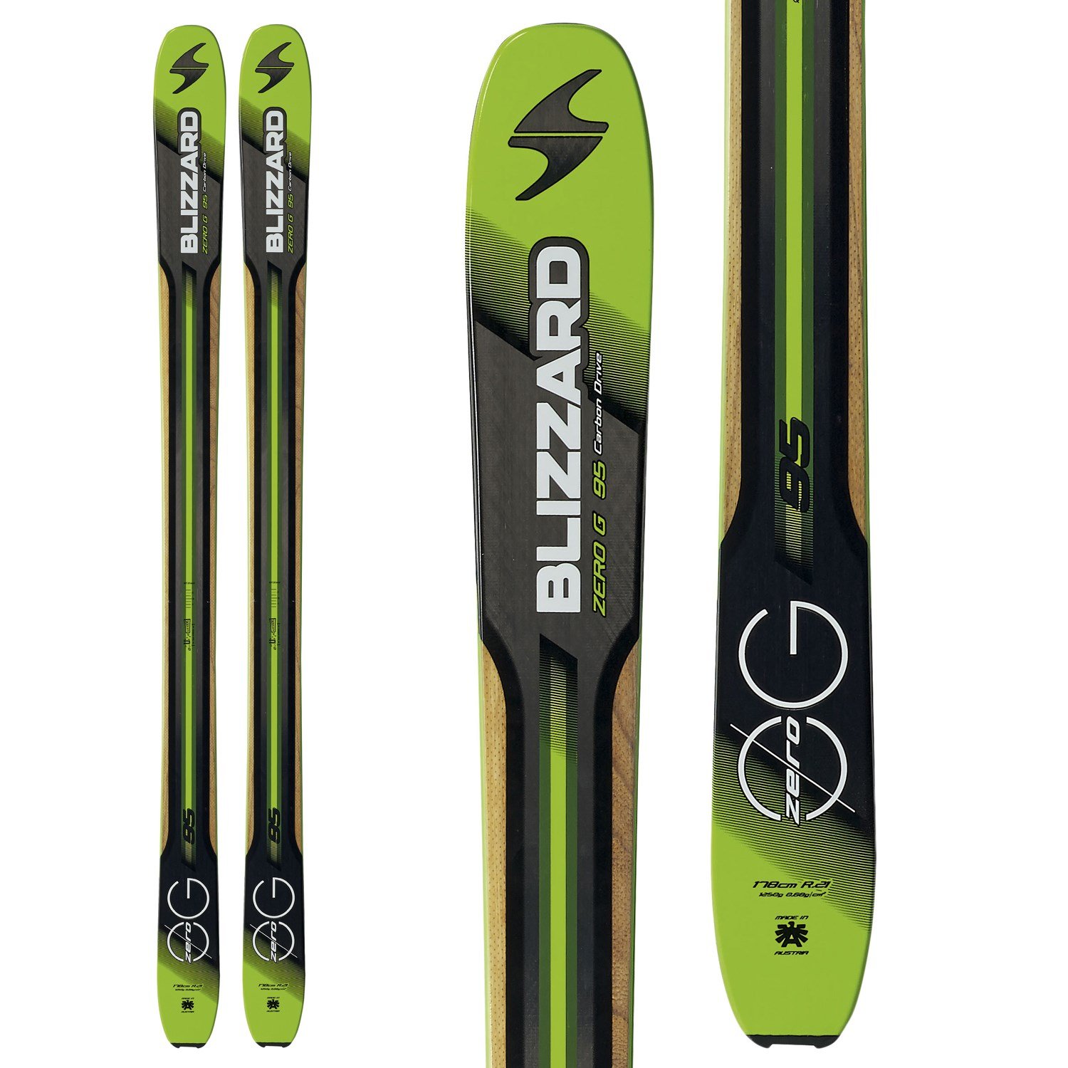 Blizzard Zero G 95 Skis 2016 | evo