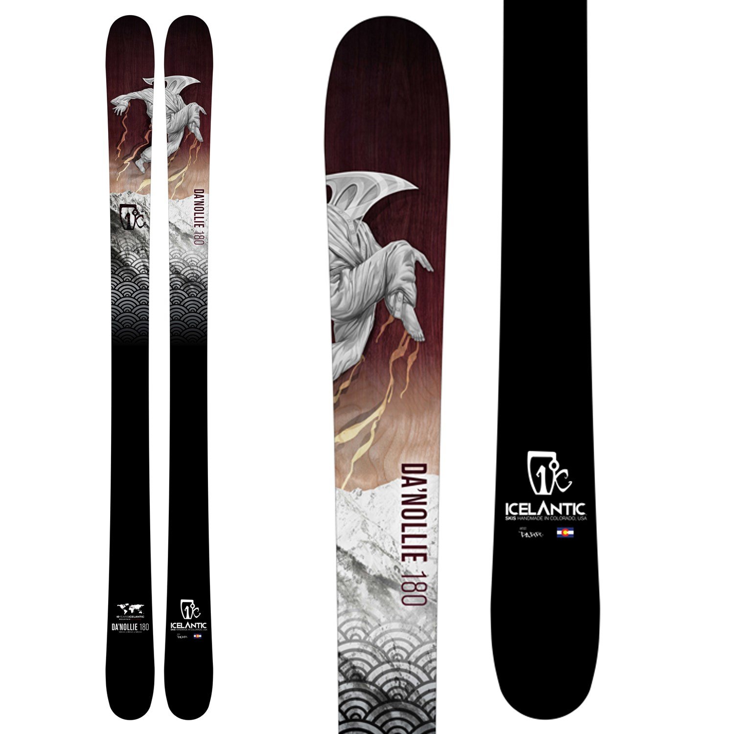 Icelantic Da'nollie Skis 2016 | evo