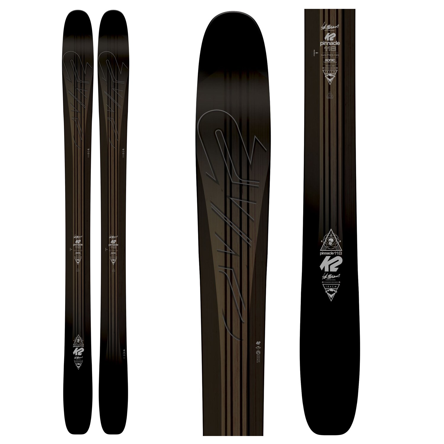 K2 Pinnacle 118 Skis 2017 | evo