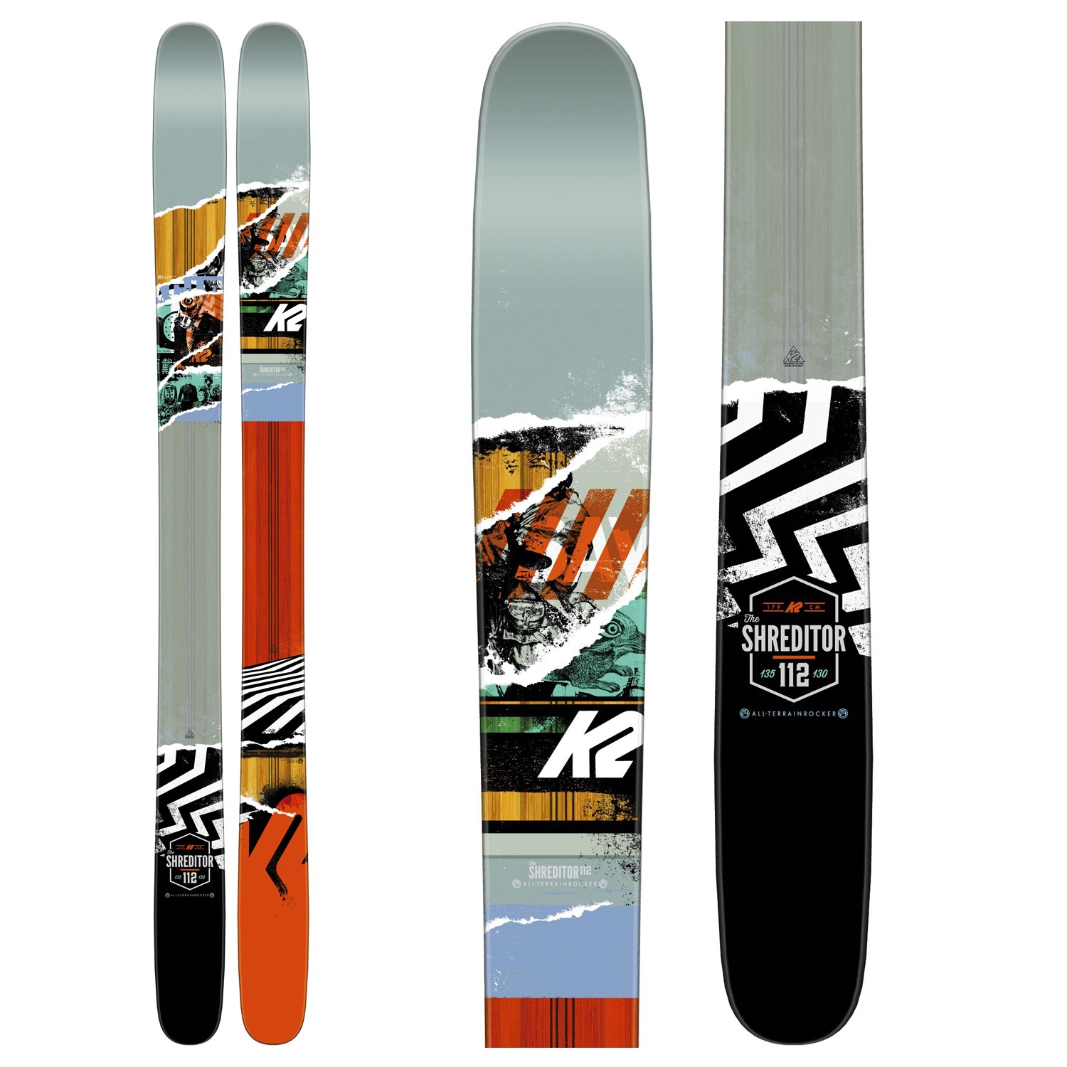 K2 Shreditor 112 Skis 2016 | evo