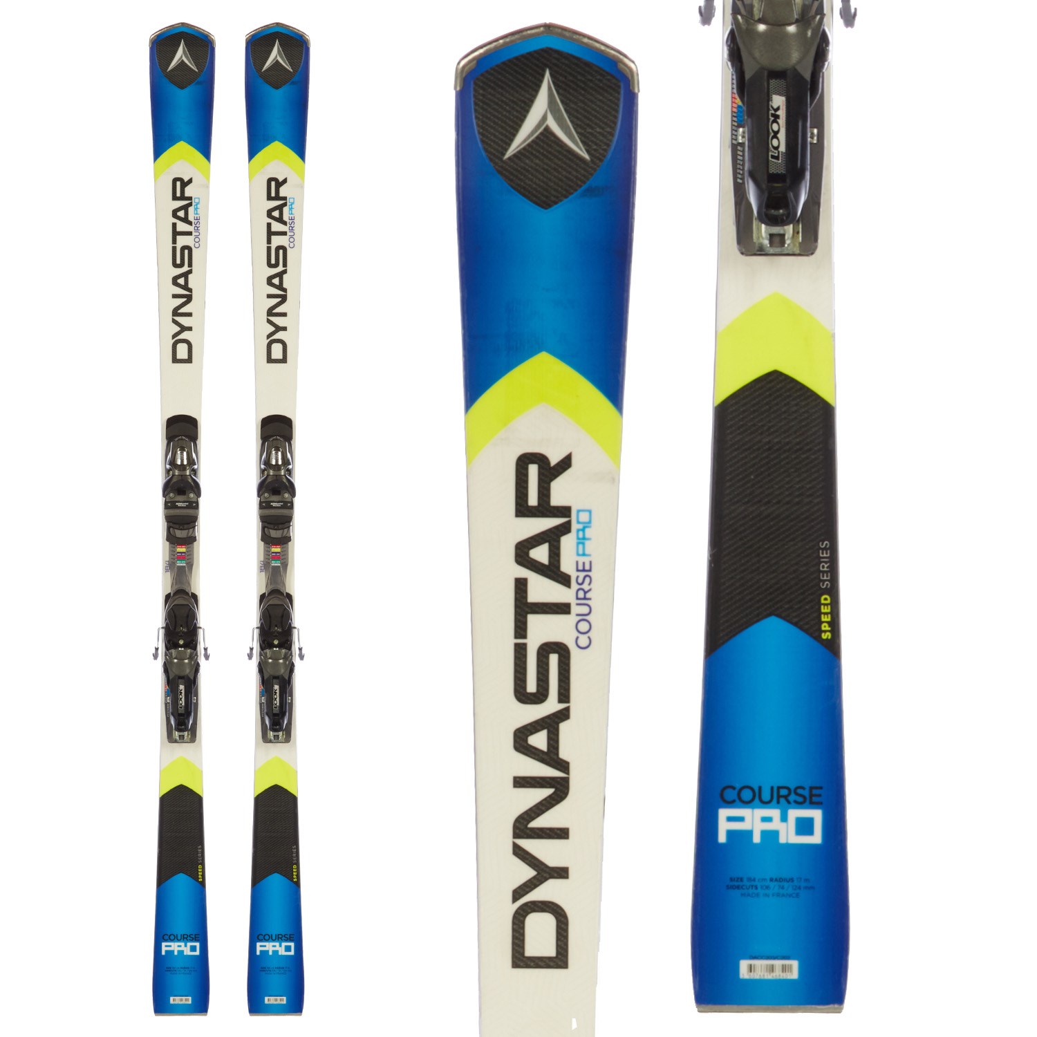 Dynastar Speed Course Pro Skis + PX 12 Demo Bindings - Used