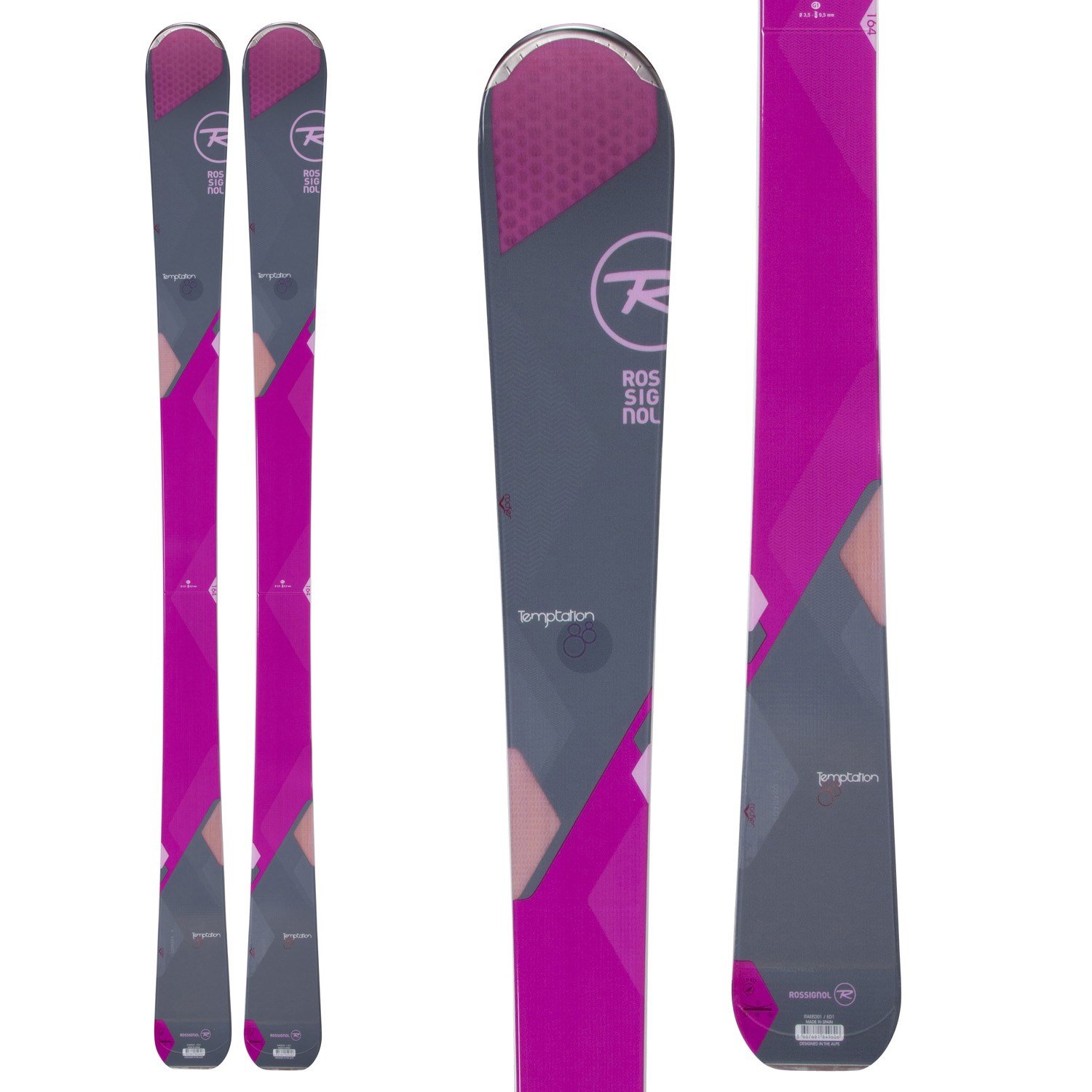 rossignol axial3 120 speedset adjustable ski bindings