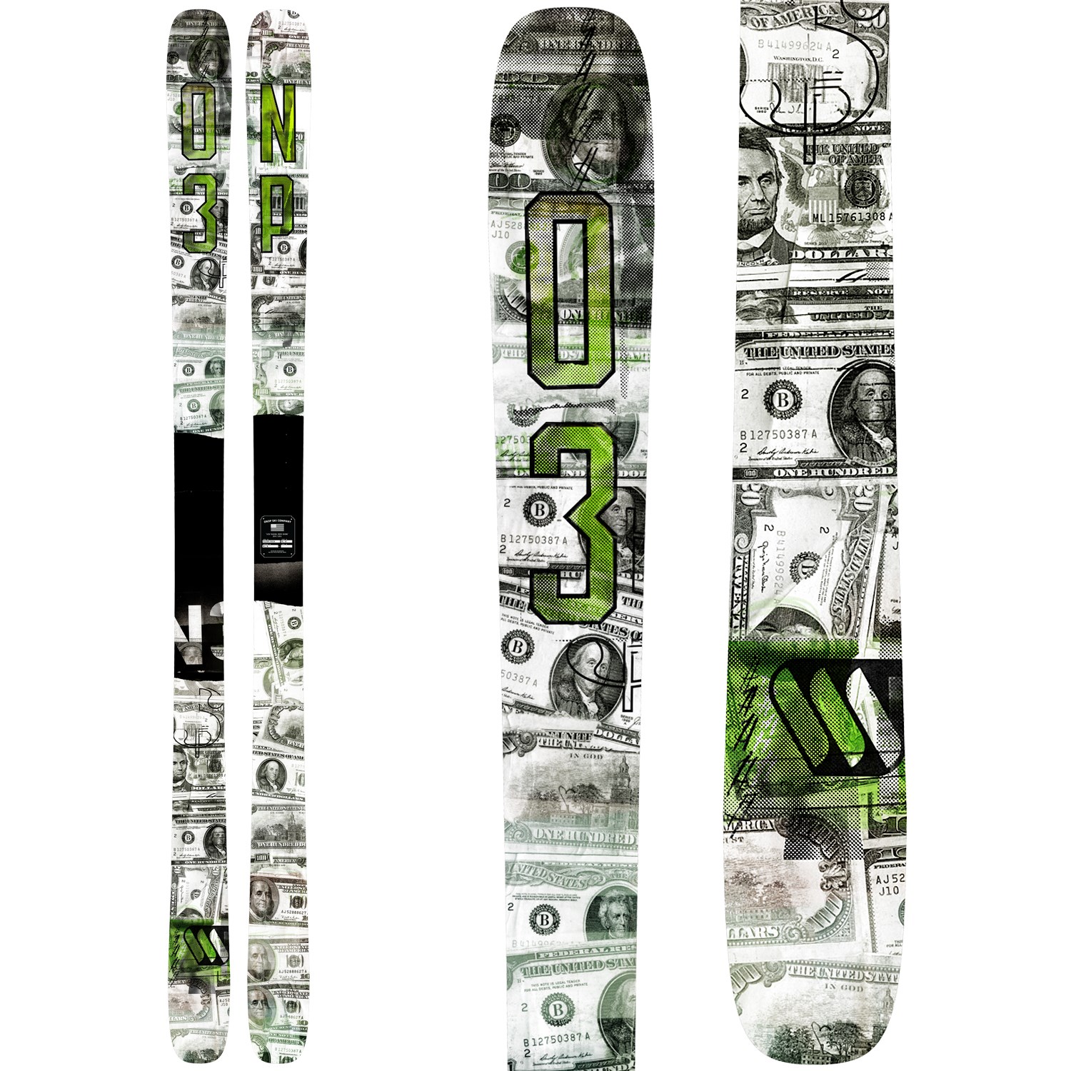 ON3P Filthy Rich Skis 2016 | evo