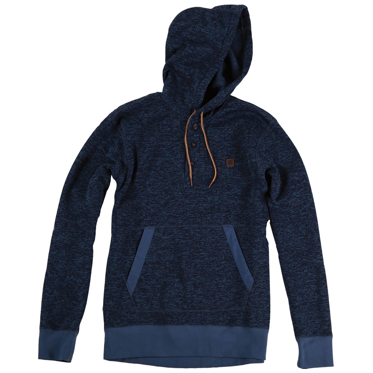 element highland mens henley hoodie
