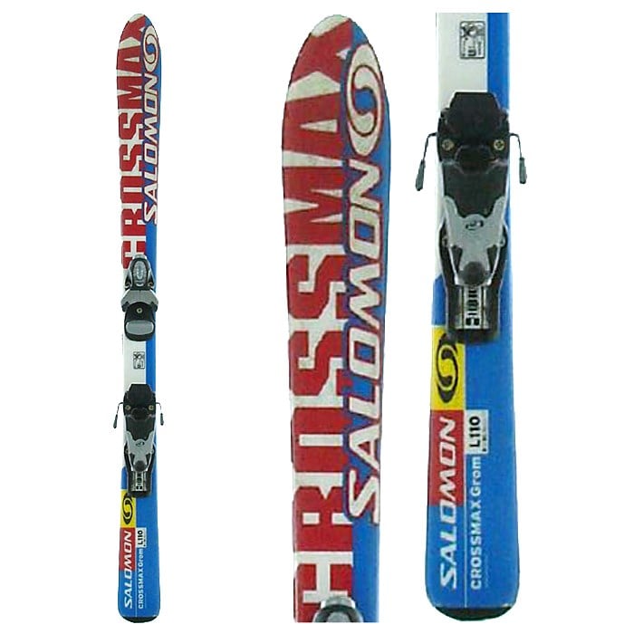 Salomon Crossmax Grom Skis + Bindings 
