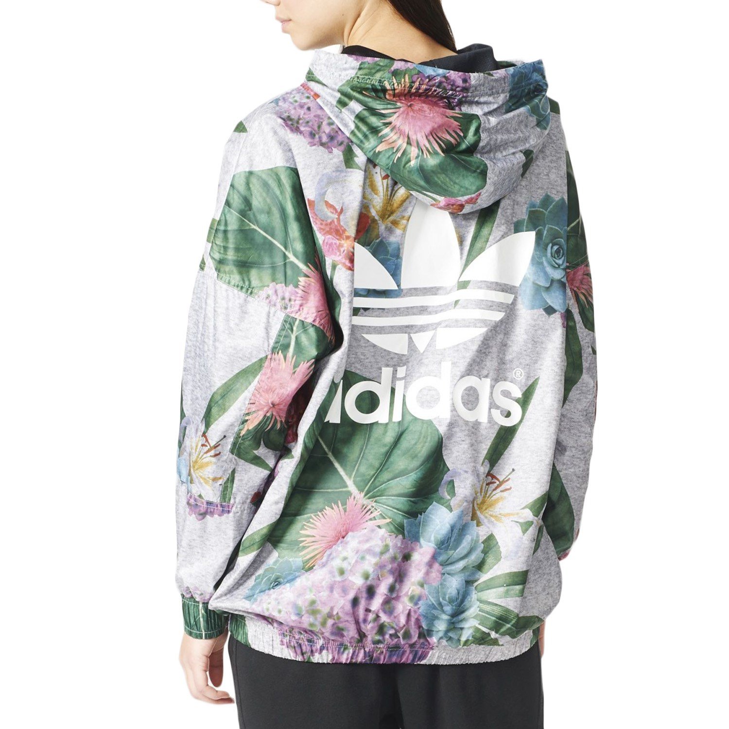 adidas jacket women floral