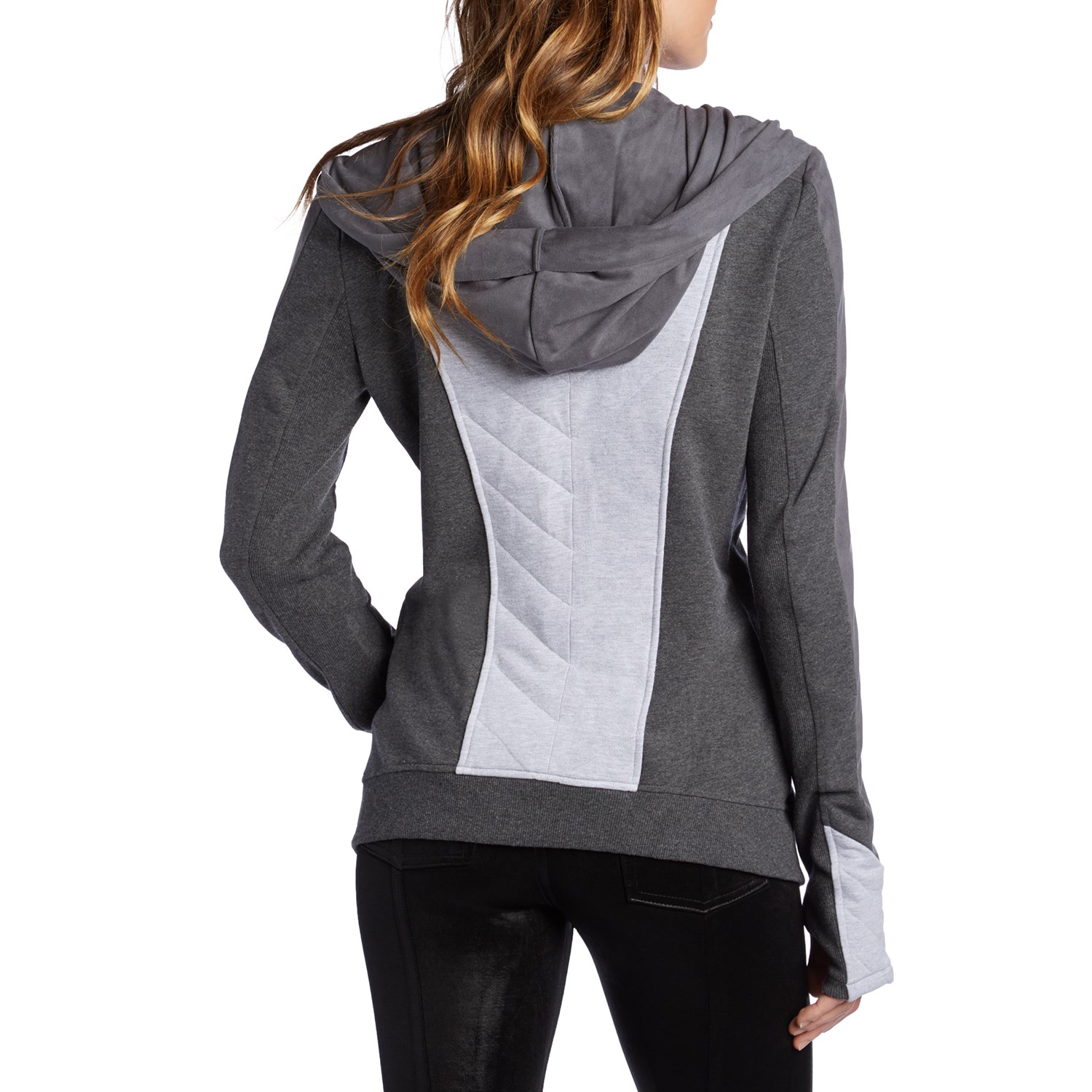 Blanc Noir Drape Hoodie Women s evo