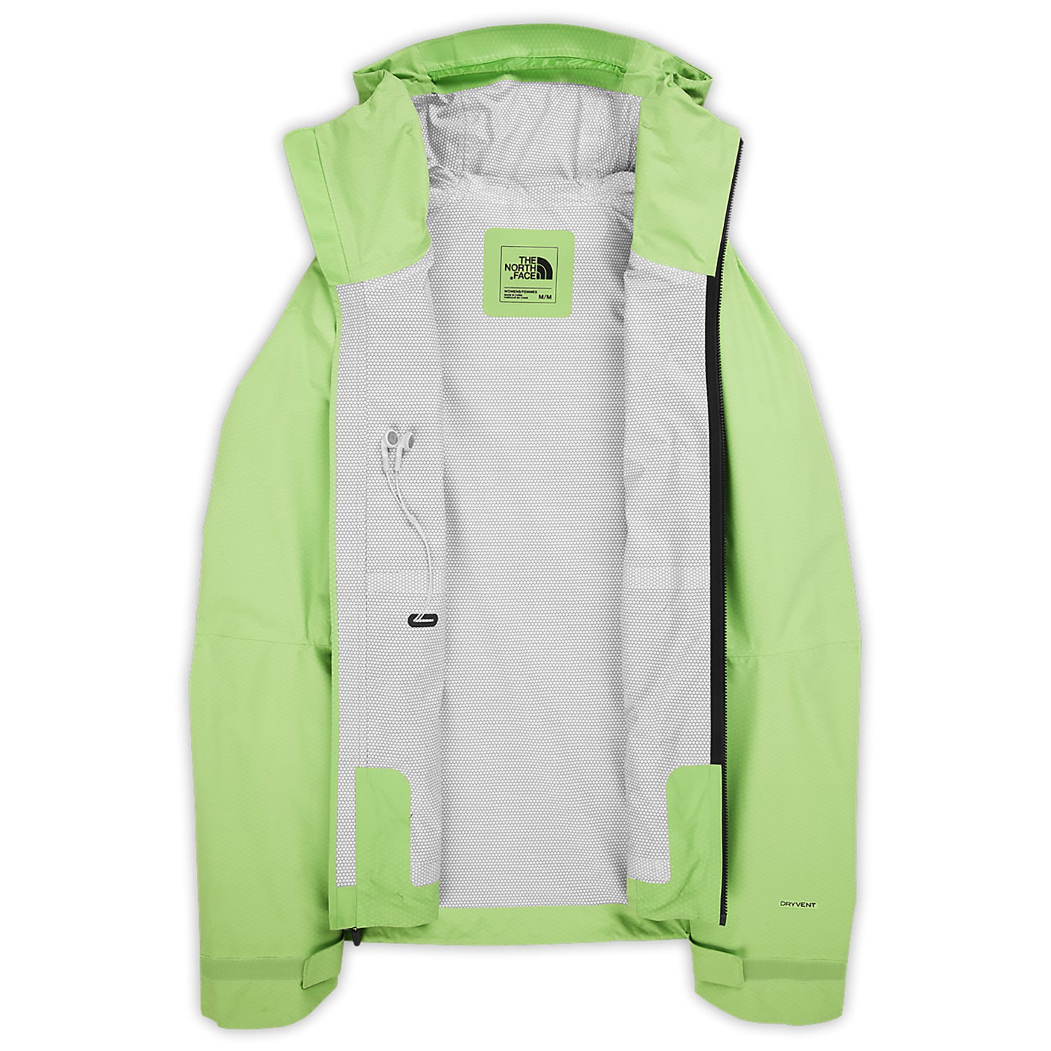 The North outlets Face Fuseform Dot Matrix Spruce Green Jacket Size M