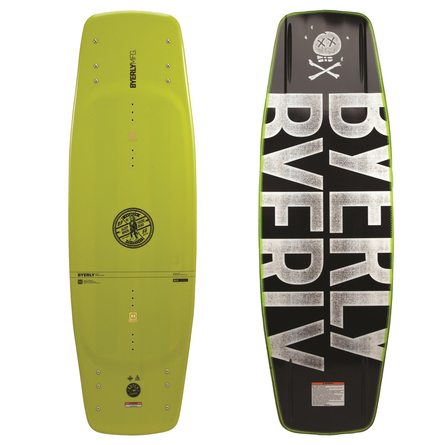 2018 Byerly Brigade Boat Wakeboard 